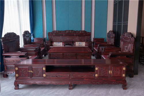 黑酸枝電視柜 聚木堂紅木 在線咨詢 花園黑酸枝